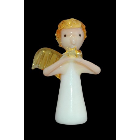 Angel with a candle