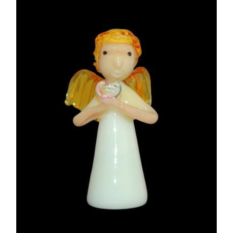 Angel with a candle