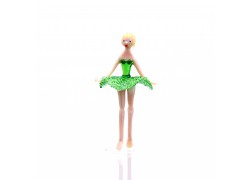 Figur-Tänzerin-Ballerinas im grünen Kleid www.sklenenevyrobky.cz