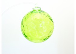 Colored glass ball 6 cm www.sklenenevyrobky.cz