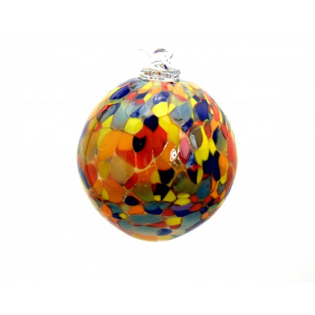 Colored glass spheres 6 cm