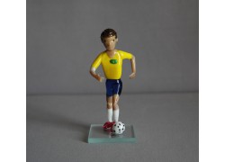 Fußballspieler der brasilianischen Mannschaft aus Glas 11cm www.sklenenevyrobky.cz