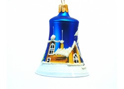 Christmas bell www.sklenenevyrobky.cz