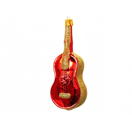Vianočná ozdoba gitara, hudobný nástroj