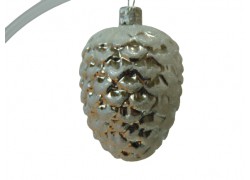 Christmas ornament, pine cones www.sklenenevyrobky.cz