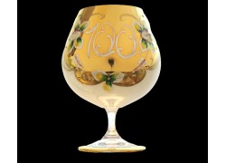 Birthday Glass 100 years www.sklenenevyrobky.cz