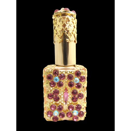 Perfume bottle with spray www.sklenenevyrobky.cz