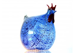 Easter hen made of blown glass www.sklenenevyrobky.cz