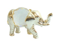 Tin figurine of an elephant   www.sklenenevyrobky.cz