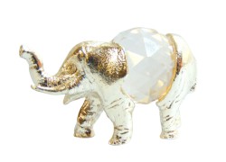 Tin figurine of an elephant   www.sklenenevyrobky.cz