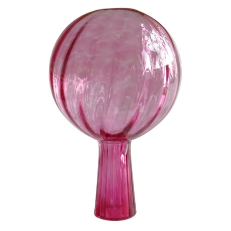 Plotová koule z hutního skla 12cm fialová