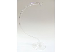 Glass stand 26cm www.bohemia-glass-products.com