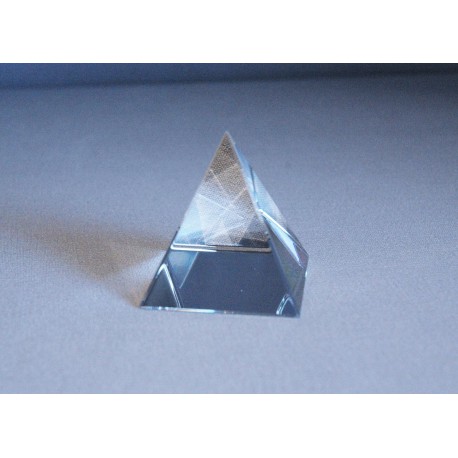 Pyramida křišťálová  50 mm čirá
