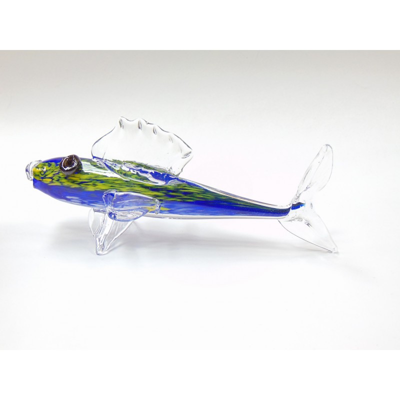 Flying fish - colored glass www.bohemia-glass-products.com