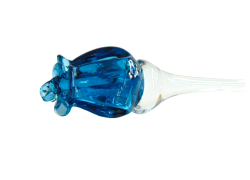 Glass rose, night blue www.bohemia-glass-products.com