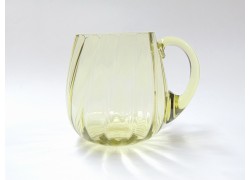 Lesné zelené sklo - poháre na pivo 500ml/ 90mm www.sklenenevyrobky.cz