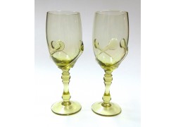 Wine glass 250ml / 190mm, Forest glass 2pcs