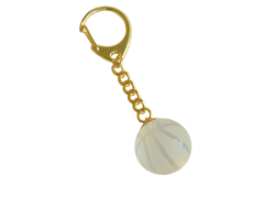 Keychain - basketball www.bohemia-glass-products.com