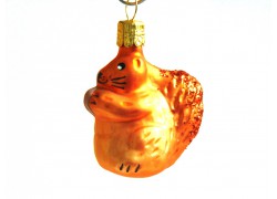 Christmas ornament squirrel 1667 www.bohemia-glass-products.com