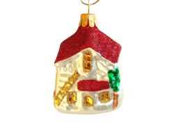 Christmas ornament Cottage 1375 www.bohemia-glass-products.com