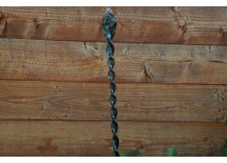 Glasgarten-Spirale 45cm - grün blau www.sklenenevyrobky.cz