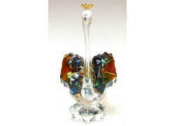 Swan 1040 with crown Marea www.bohemia-glass-products.com