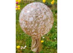 Garden glass ball 12cm www.bohemia-glass-products.com