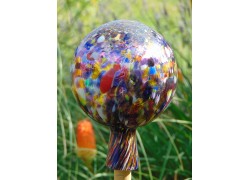 Zaunball 15cm Fantasy-Mosaik www.glas-produkte.com