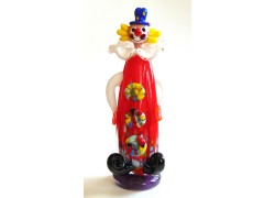 Clown mit Knöpfen 23cm www.glas-produkte.com