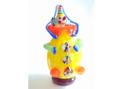 Clown with buttons 20cm www.bohemia-glass-products.com