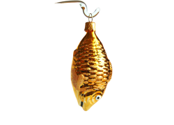 Christmas ornament Fish, gold fish 1331