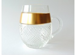 Beer glass 500ml decorated www.bohemia-glass-products.com