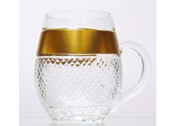 Krýgl pohár zo skla www.sklenenevyrobky.cz