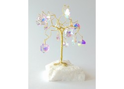 Tree of happiness with crystal trimmings AB www.bohemia-glass-products.com