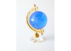 Globe 7cm in blue www.bohemia-glass-products.com