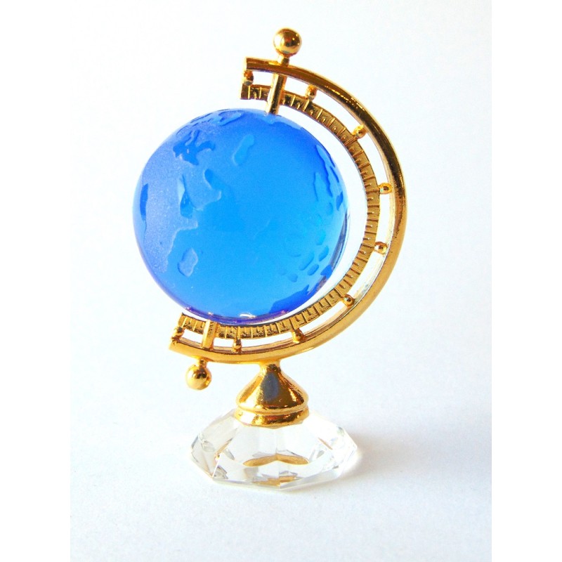 Globe 7cm in blue