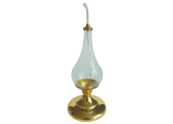 Oil aroma lamp 18cm www.bohemia-glass-products.com