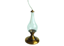 Oil aroma lamp 18cm - 011300 www.bohemia-glass-products.com