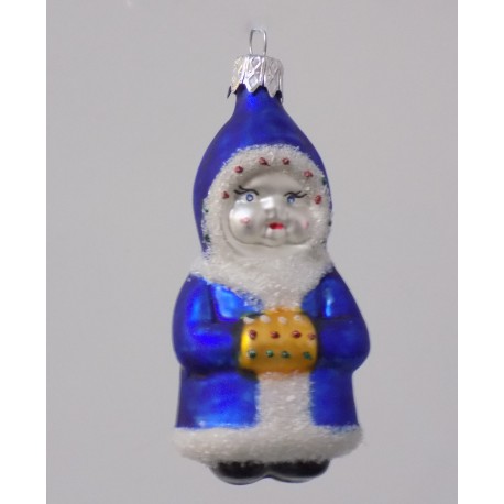 Christmas ornament - Eskimo from Greenland with sleeved www.sklenenevyrobky.cz