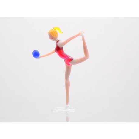 Gymnastka s míčem   8x12,5 cm