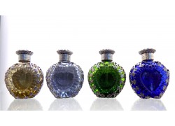 Glass flacon for perfumes 55. www.sklenenevyrobky.cz