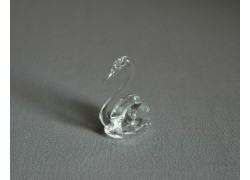 Schwan 1000 Kristall 2x4x3cm www.sklenenevyrobky.cz