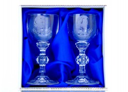 Giftbox Salzburg  with two glasses