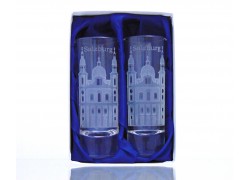 Giftbox Salzburg  with two glasses