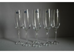 Champagne glasses Brigitta 190ml 6pcs www.sklenenevyrobky.cz