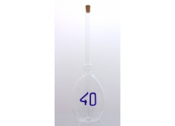 Výročné fľaša 40 rokov www.sklenenevyrobky.cz